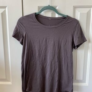 Purple lululemon T-shirt size 6